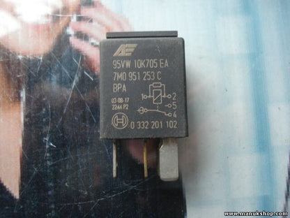 Niebla relé VW Volkswagen Sharan Galaxy Nr. 404 95VW10K705EA 7M0951253C