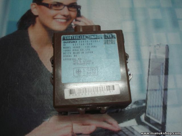 Control de la unidad de alarma inmovilizador módulo Suzuki Baleno 3397065G01 