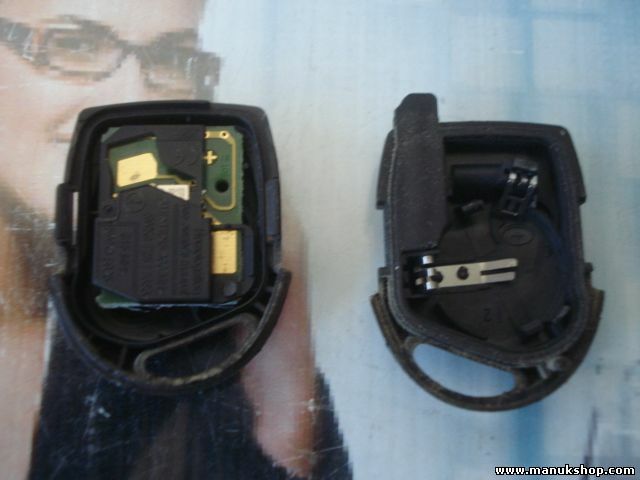 mando control remoto Ford Focus Mondeo Button (725) 98AG15K601AC 5WK48025 