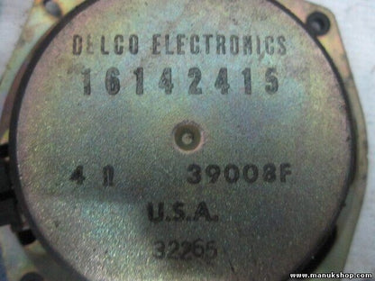 Altavoz Chevrolet Blazer 4.3 V6 2001 16142415 39008F