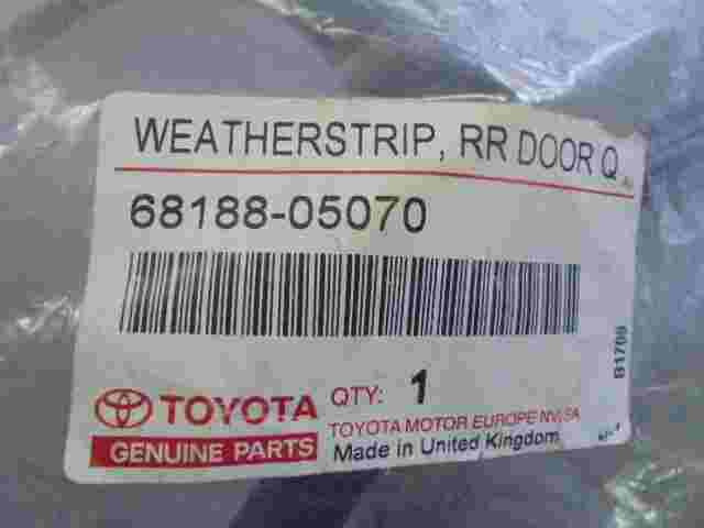 Quarto porta posteriore destra finestrino Toyota Avensis III T270 6818805070 ...