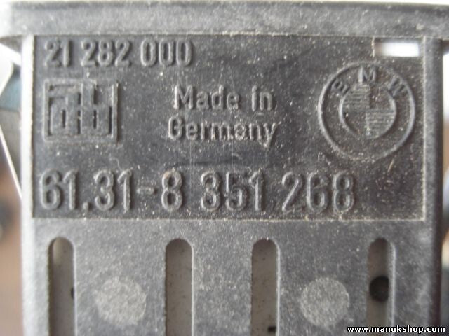 Interruptor de nivelación de faros BMW E34 E32 61.31-8 351 268 8351268 613183512