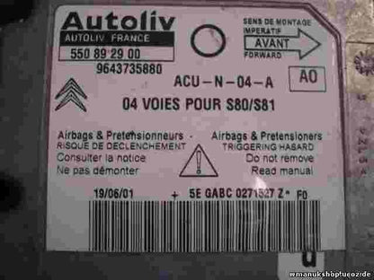 Airbag Centralita Citroen Saxo (A0) 9643735880 550 89 29 00 550892900