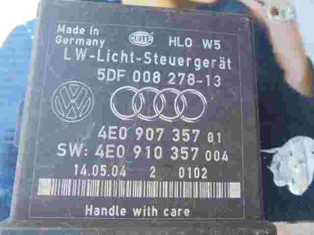 LWR controlador Audi A8 S8 D3 4E 4E0907357 01 4E0910357 (004) HELLA 5DF00827813
