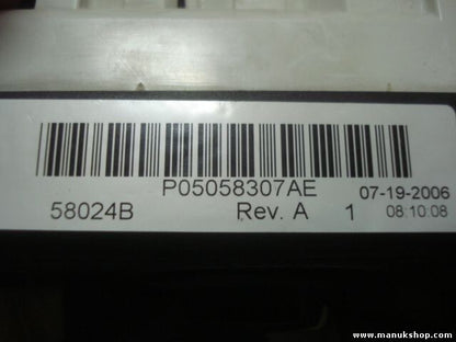 A/C System Dodge Caliber (2006–2009) 58024B P05058307AE 05058307AE 05058307