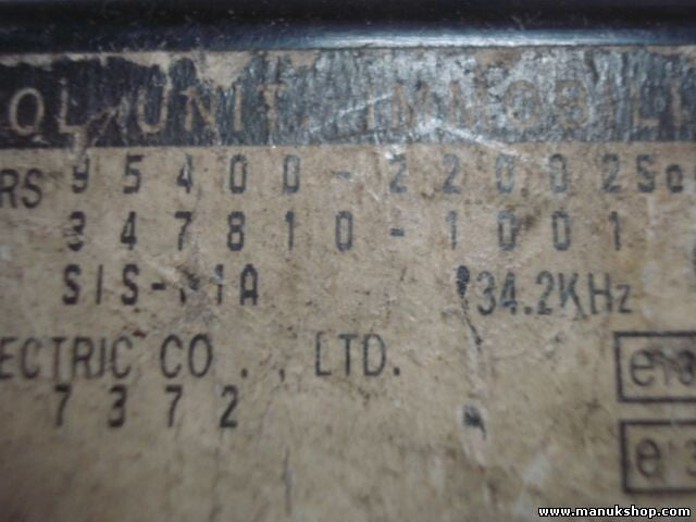 Control de la unidad de alarma inmovilizador módulo Hyundai 9540022002