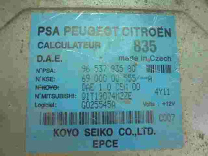 Control de dirección asistida Citroen Peugeot 9653783580 6900000555 Q1T19074M2ZE