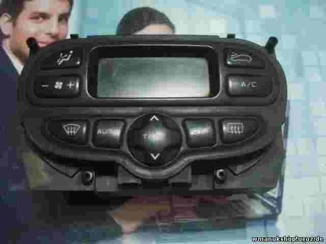 Climatizador Calefacción Clima panel de control Citroen 96514030XT F011500007