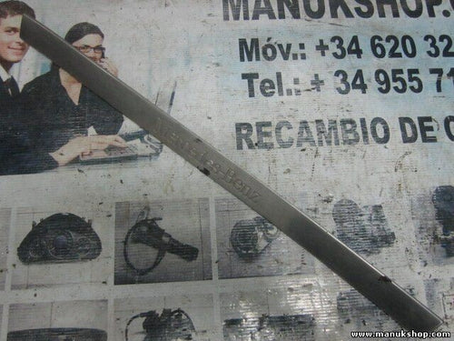 Estriberas taloneras acero delantero izquierdo Mercedes-Benz ML W163 A1636860720