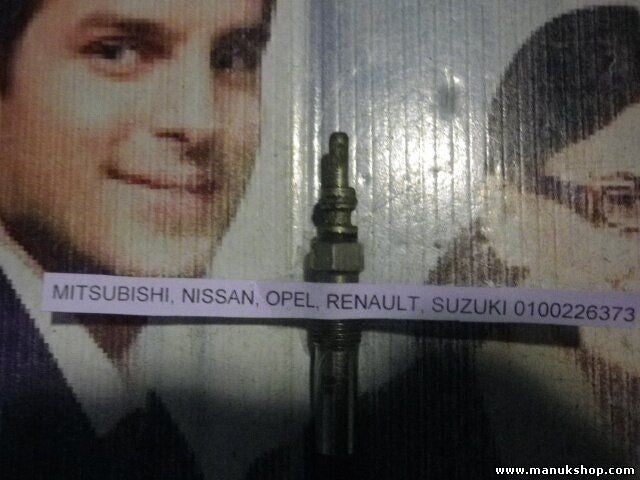Bujía de precalentamiento Mitsubishi Nissan Opel Renault Suzuki 0100226373