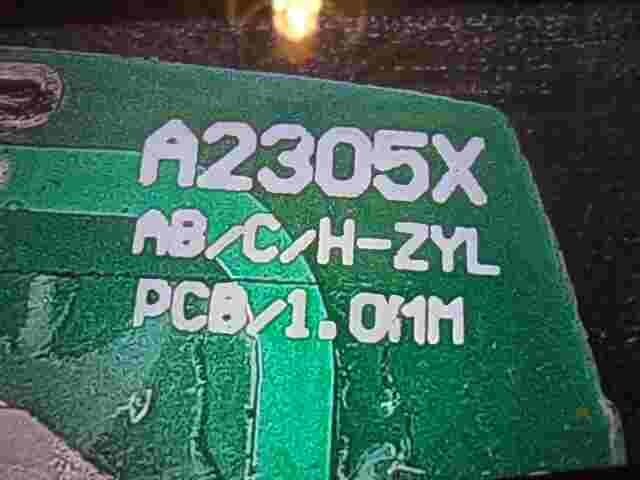 mando control remoto   A2305X AB/C/H-ZYL ABCHZYL PCB/1.01M