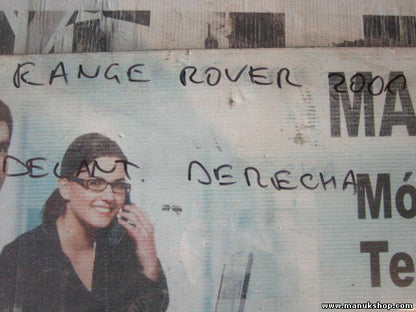 Cristal de la puerta delantera derecha Range Rover 2000 43R00003 DOT17M24AS2 E11