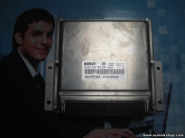 Centralita del motor Lancia Lybra 1.9 JTD 46472183 C424B839 BOSCH 0281010002