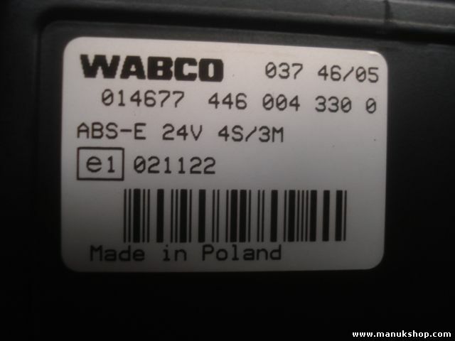 ABS ASR Centralita Nissan Atleon WABCO 446 004 330 0 4460043300
