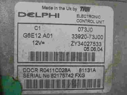 Centralita Suzuki Liana 3392073J00  ZY34027533 DELPHI TRW DDCR R0411C028A