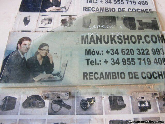 Cristal puerta delantera izquierda Jeep  Grand Cherokee I 43R002124 DOT21CCM61T 