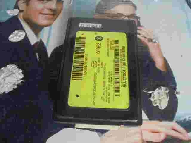 Modulo telefono Bluetooth Mazda BDA466DHXA 1724994 CB2MBUEC09 QD ID B01358