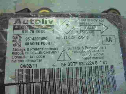 Airbag Centralita Peugeot 308 (AA) 9674291480 96 742 914 80 619763800