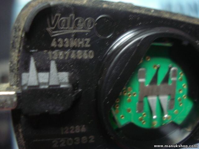 mando control remoto Opel Valeo 433Mhz 13574860 5WK50083