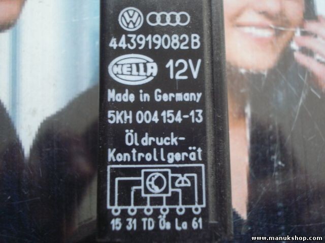 La presión de aceite supervisión de dispositivos relé VW Audi 443919082B