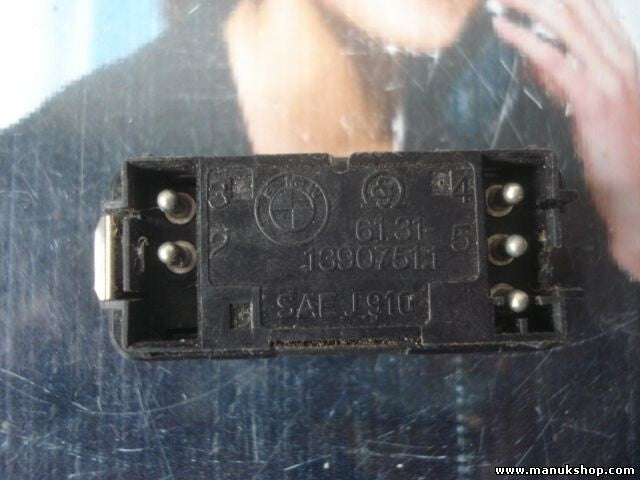 Interruptor de emergencia warning BMW E36 61.31-1390751.1 613113907511 SAE J910