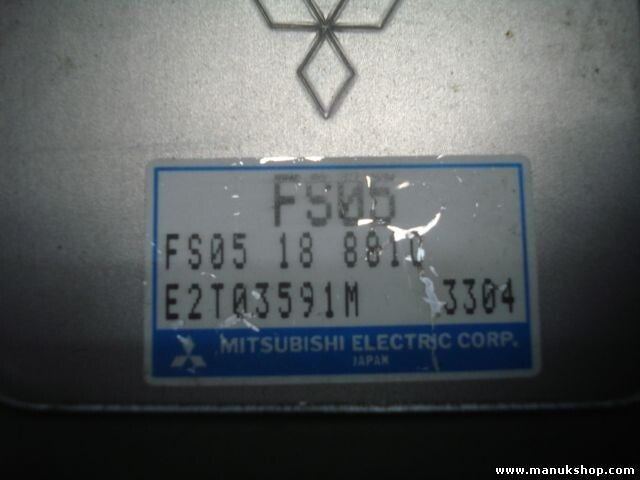 Centralita del motor Mazda 626 Mitsubishi E2T03591M FS0518881C FS05 18 881C