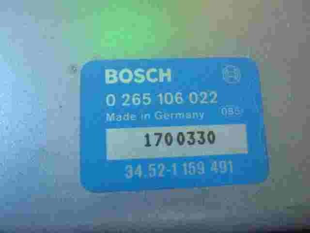 Centralina BMW E34 E32 34521159491 34.52-1 159 491 BOSCH 0265106022