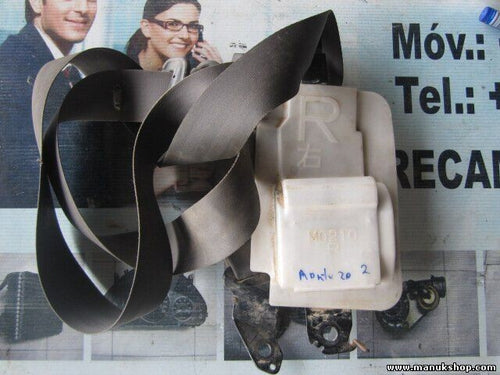 Cinturón de seguridad trasero derecho Mitsubishi Pajero Montero II TK520EN098