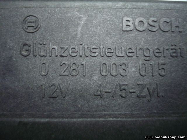 Recocido controlador Glow relé enchufe Fiat Punto Alfa Romeo 156 166 0281003015