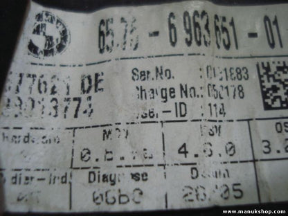 Módulo de Sistema de Alarma por ultrasonidos BMW E90 65756963651 6963651