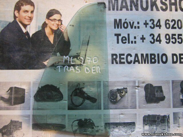 Triangolo vetro porta posteriore destra Mercedes ML 270 A1637350209 43R008010
