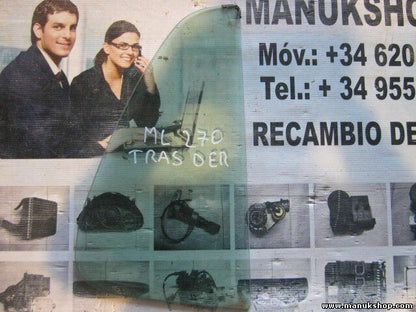 Triangolo vetro porta posteriore destra Mercedes ML 270 A1637350209 43R008010