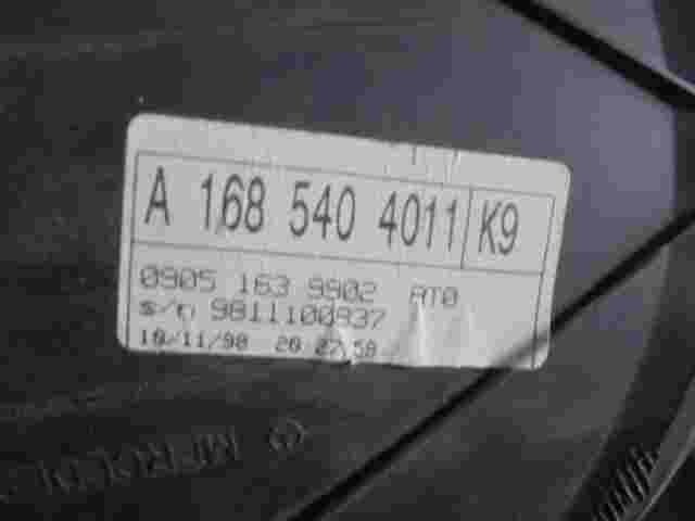 motor paso temperatura del agua combustible Mercedes-Benz W168 A1685404011 K9