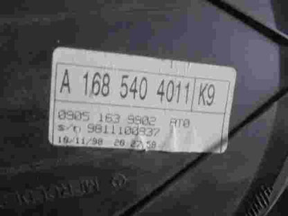 motor paso temperatura del agua combustible Mercedes-Benz W168 A1685404011 K9