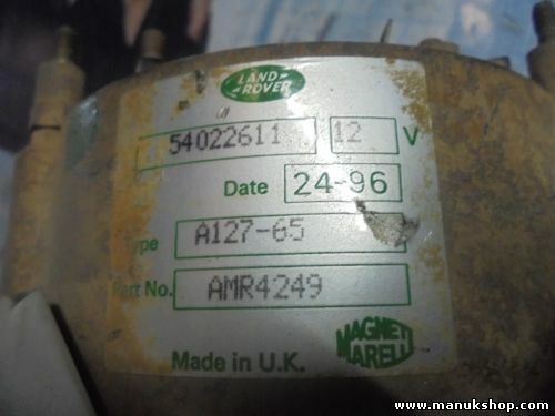 Alternador  Land Rover Defender 300 TDI MAGNETI MARELLI AMR4249 