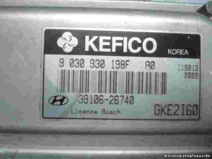 Centralita Hyundai Coupe GK KEFICO 9 030 930 198F 9030930198F 3910626740 GKE2160