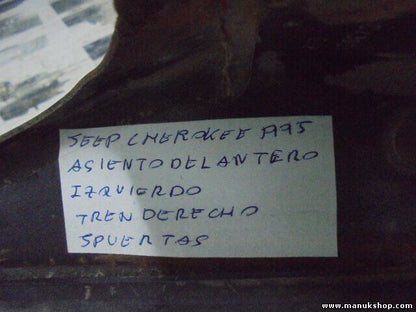 Guía de asiento izquierdo lado izquierdo Jeep Cherokee XJ 1995