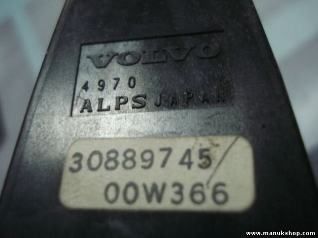 mando botonera elevalunas Volvo S60 S80 S40 30889745 00W366 4970