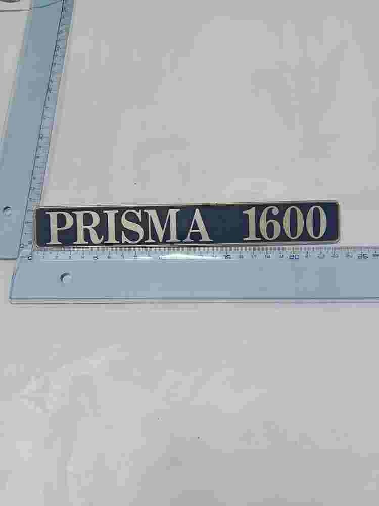 Emblema Lancia Prisma 1600 23cm