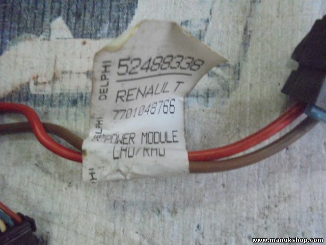 Resistencia calentamiento cable Renault Laguna II 7701048766 DELPHI 52488338
