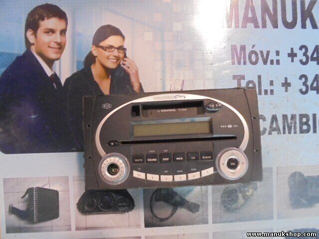 Radio CD WMA MP3 Kia Sorento CL2200 GRUNDIG GPH 1000 GPH1000 CL2200GPH1000