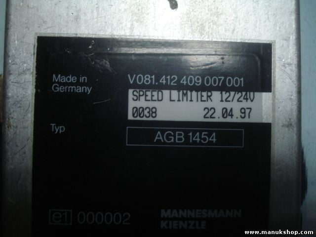 MAN CENTRALINA L2000 412409007001 12/24V V081412409007001 AGB1454 000002