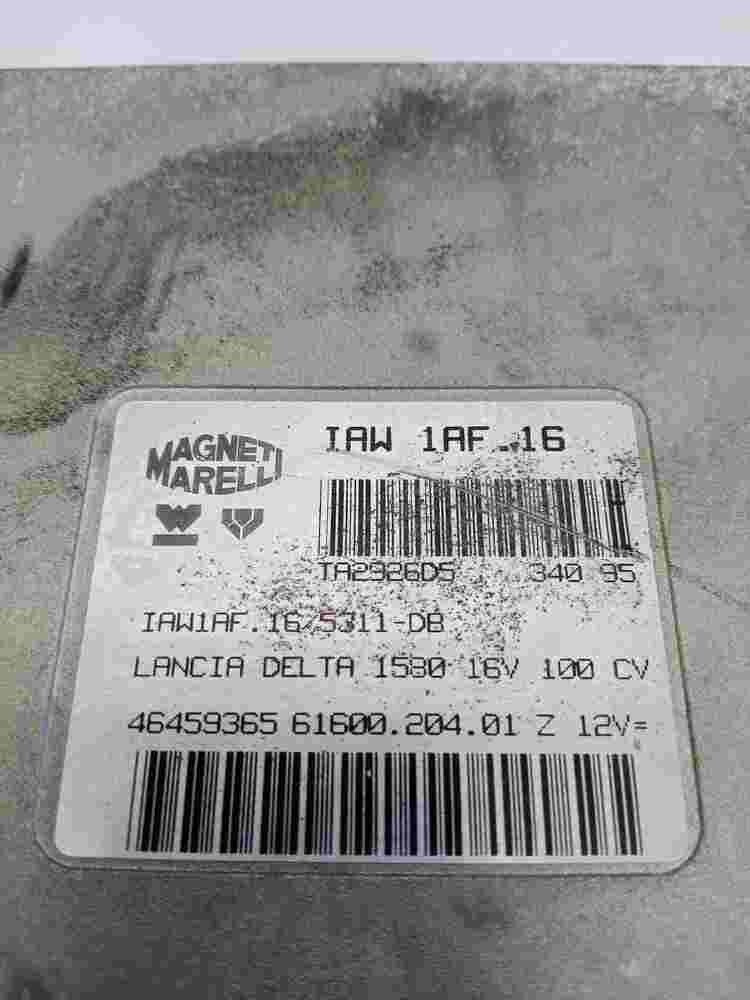Centralita del motor Lancia Delta 46459365 6160020401 IAW1AF16 IAWIAF.16/5311-DB