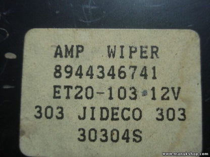 Relé del limpiaparabrisas Opel Frontera A 8944346741 ET20103 ET20-103 JIDECO 303