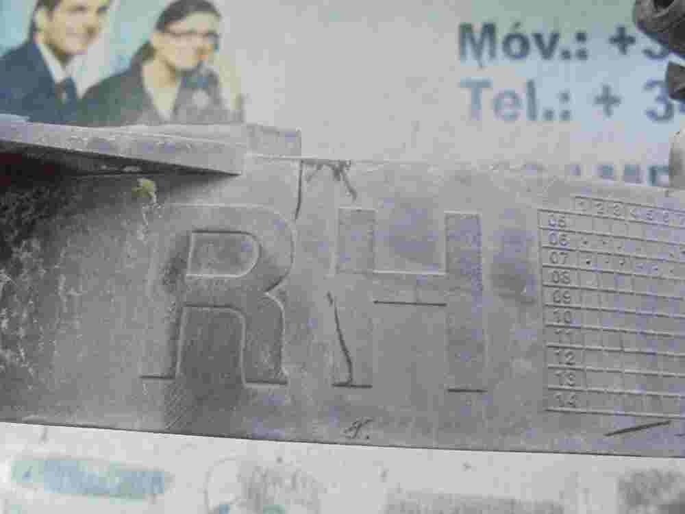 Titular de parachoques trasero derecho Porsche Cayenne Año 2008 7L5807394D