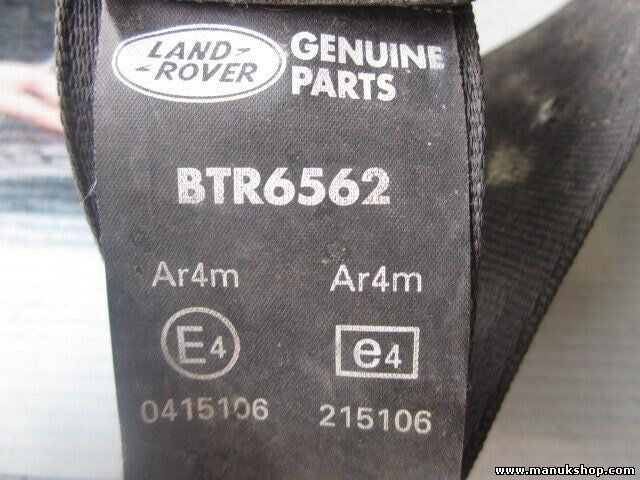 Cinturón de seguridad delantero derecho Land Rover Defender BTR6562 0415106