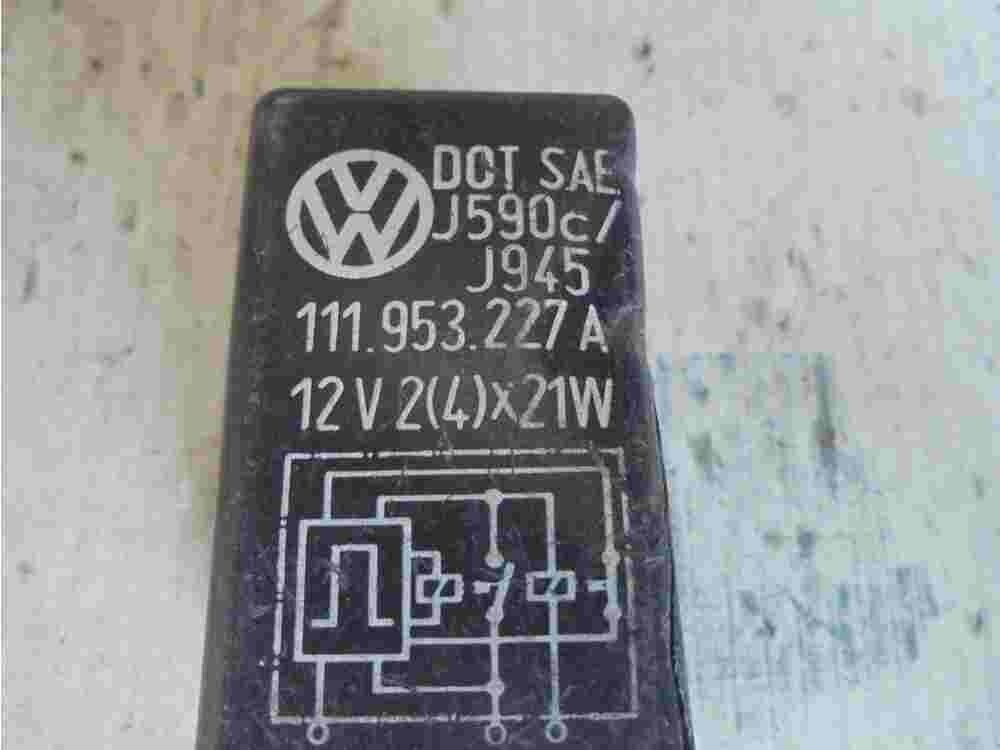 Relè lampeggiante VW Volkswagen 111953227A 111 953 227 A J590C/J945 12V