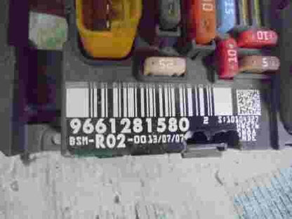 Scatola fusibili relè Peugeot 407 9661281580 BSM-R02-00