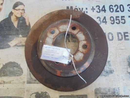 Disco de freno trasero izquierda Audi Q7 4L 3.0 TDI 7L8505435 GJS40015