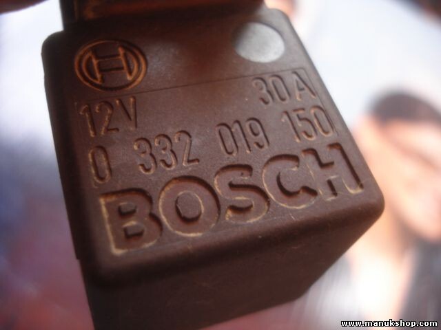 Relé Mercedes W140 Nissan Patrol Y61 BOSCH 12V 30A 0332019150 0 332 019 150